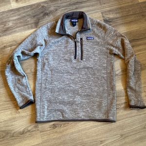 Patagonia Men's Better Sweater 1/4-Zip Fleece Half Zip Pullover
